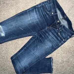 AGOLDE “Chloe” High-Rise Straight-Leg Jeans – Blue Size 26